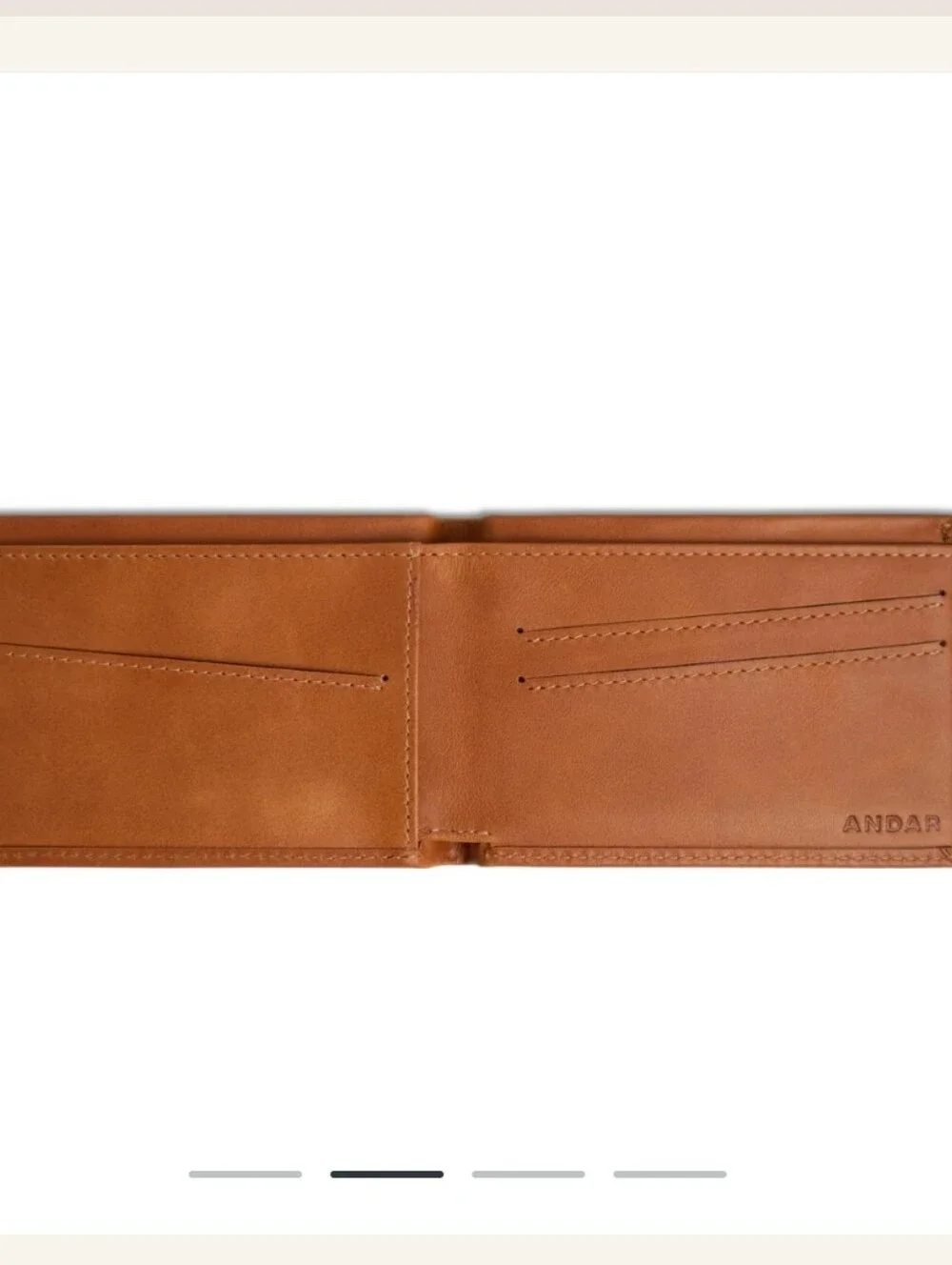Andar Ambassador Men's Leather Bi-Fold Wallet